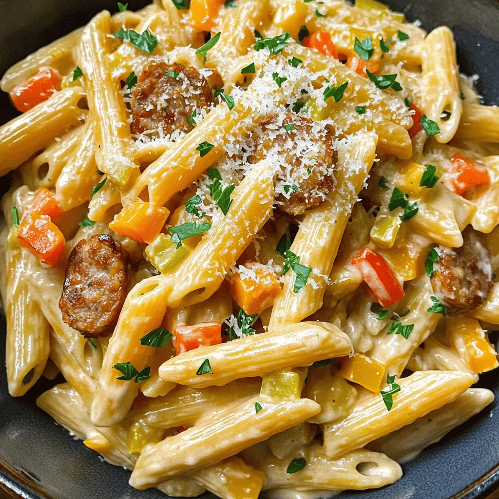Creamy Andouille Sausage Pasta: A Flavorful Culinary Delight