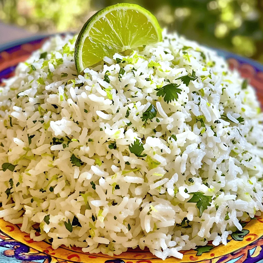 Cilantro Lime Rice Flavorful and Simple Recipe Guide