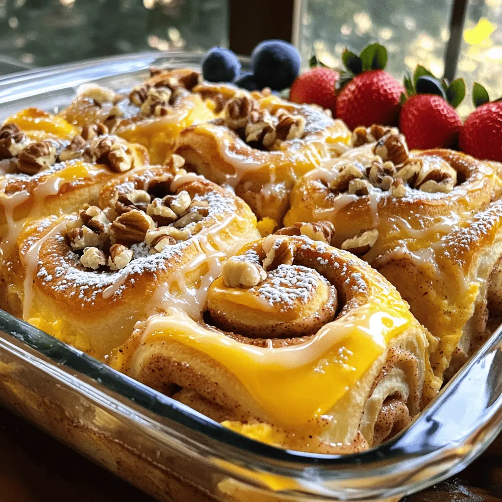 Cinnamon Roll Casserole Tasty Breakfast Delight