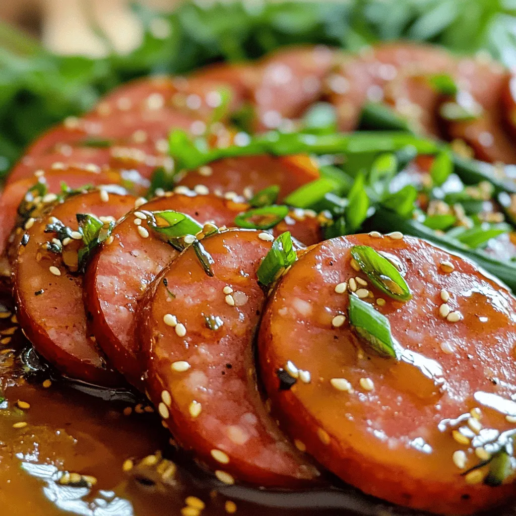 Slow Cooker Bourbon Glazed Kielbasa: A Comfort Food Delight