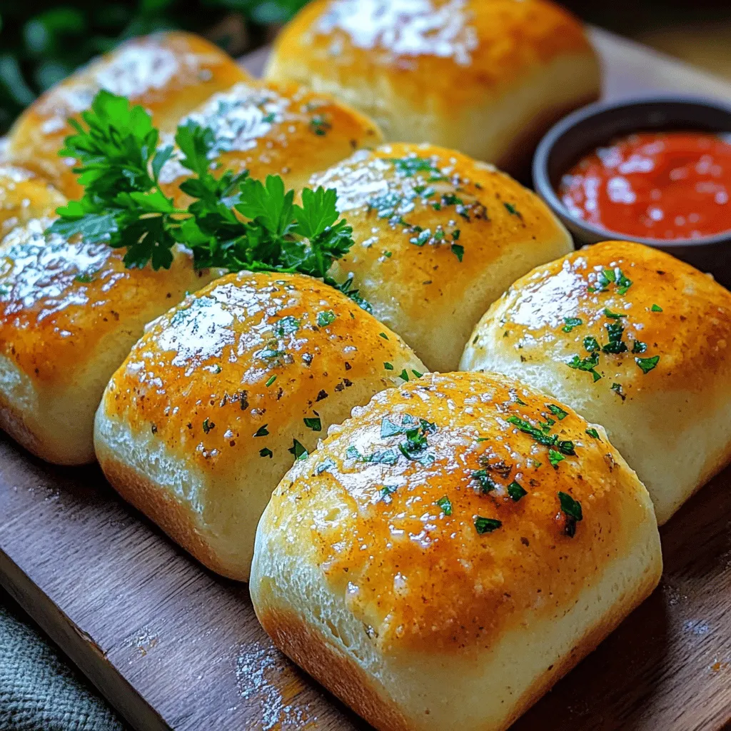 Savory Garlic Bread Rolls Easy and Delicious Recipe