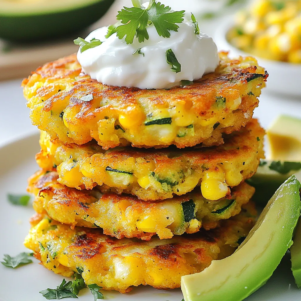 Zucchini Corn Fritters Flavorful and Easy Recipe