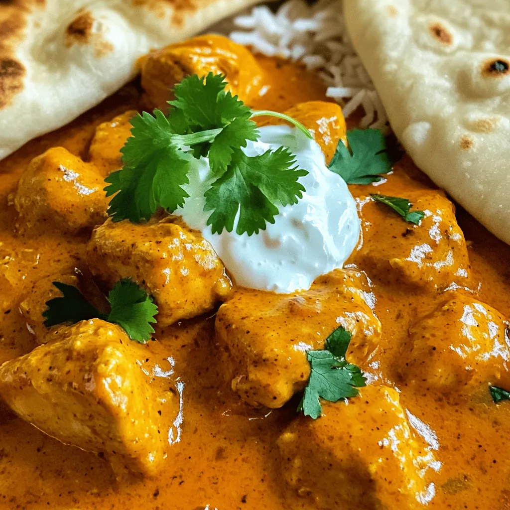 Butter chicken has a rich and tasty history. It began in the 1950s in India. A famous restaurant called Moti Mahal invented this dish. They mixed leftover chicken with a creamy tomato sauce. This blend made a new and exciting dish.