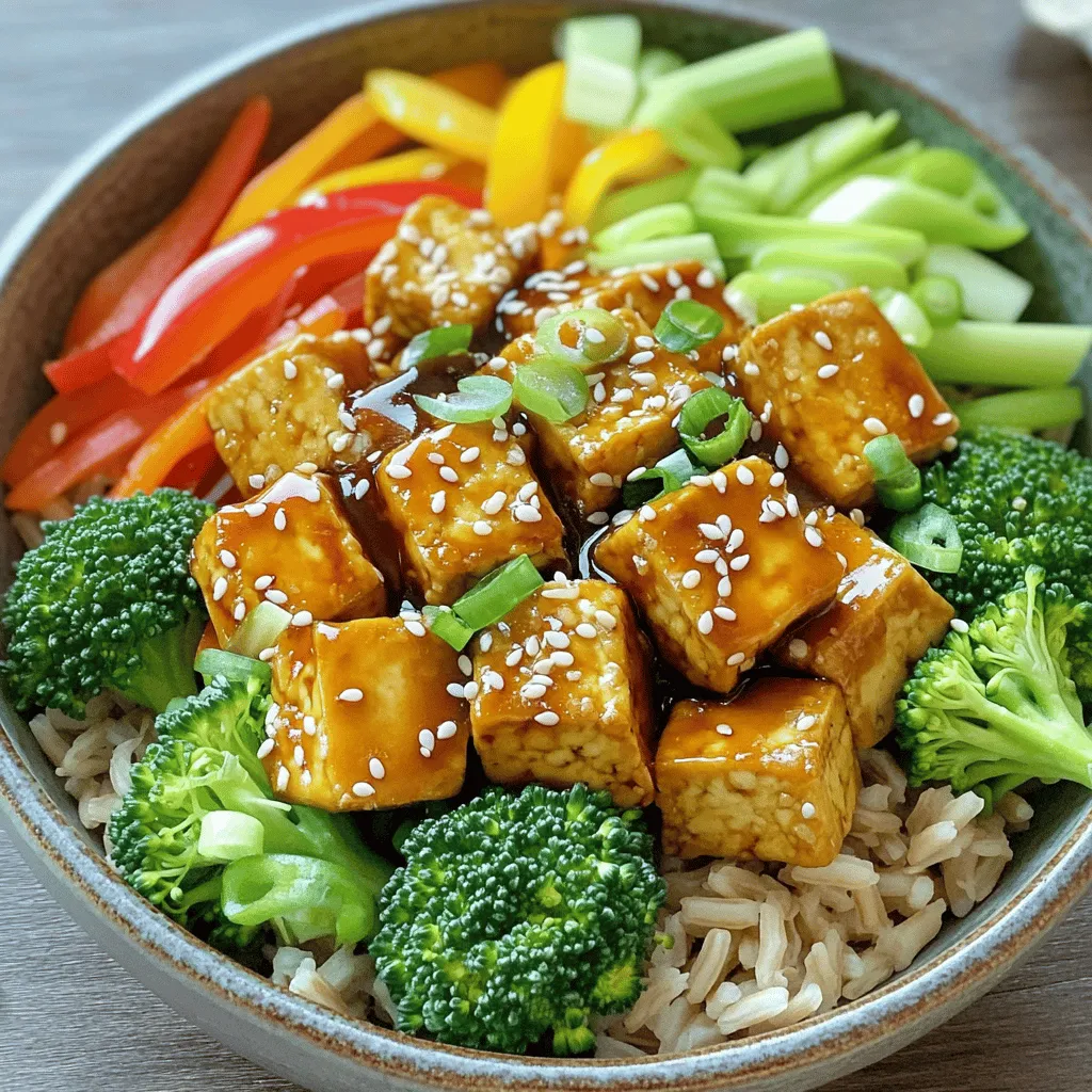 Crispy Teriyaki Tofu Bowls Flavorful and Healthy Meal