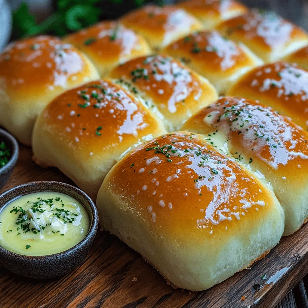 Garlic Japanese Milk Bread Rolls: A Fluffy Delight