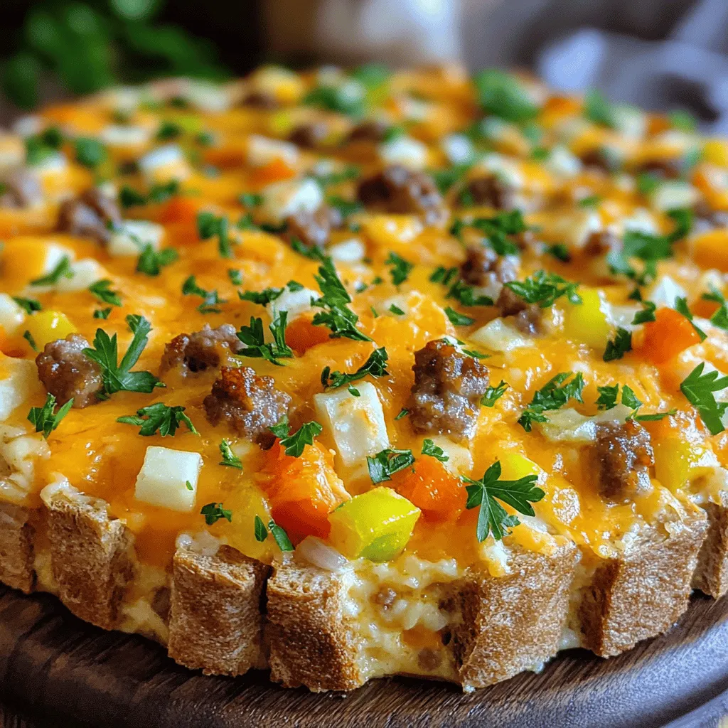 Overnight Breakfast Casserole Tasty and Easy Meal