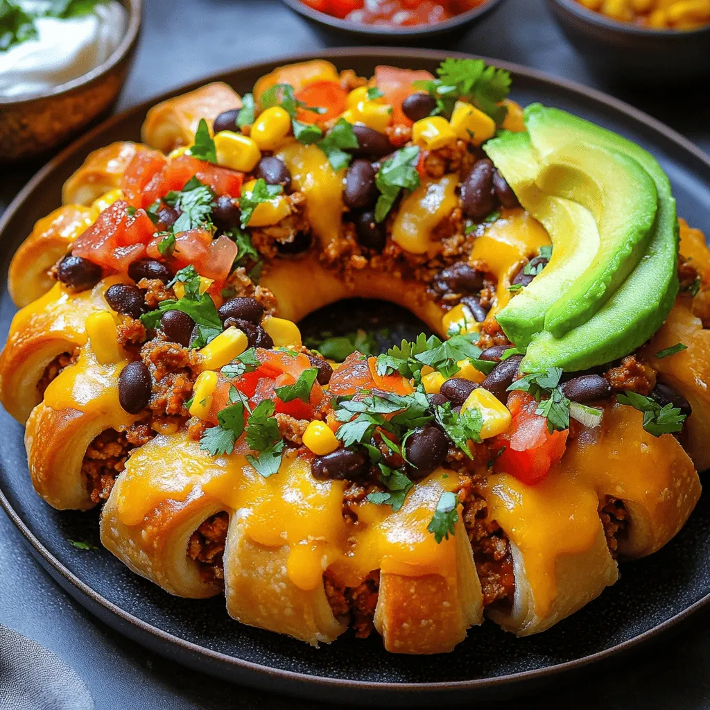 Turkey Taco Ring: A Flavorful Twist on Taco Night