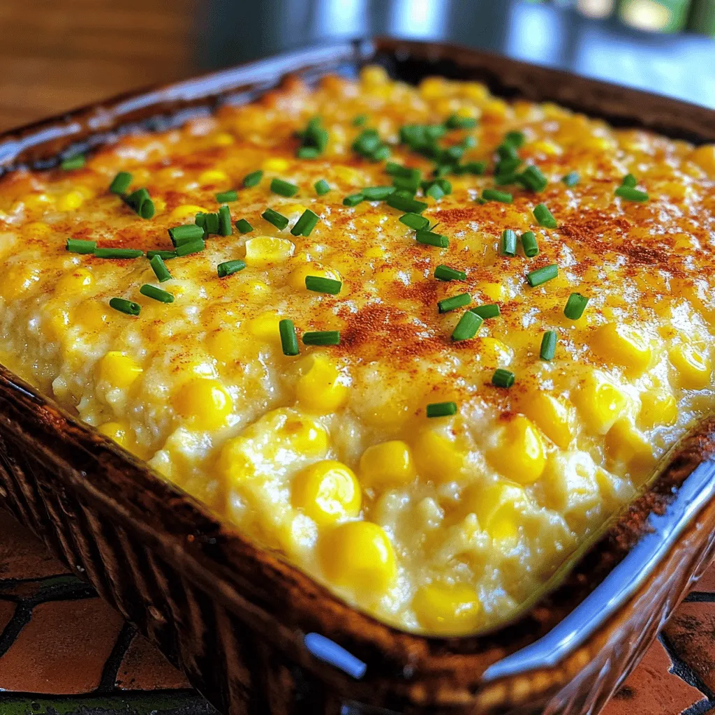 Southern Corn Pudding Recipe: A Comforting Southern Classic