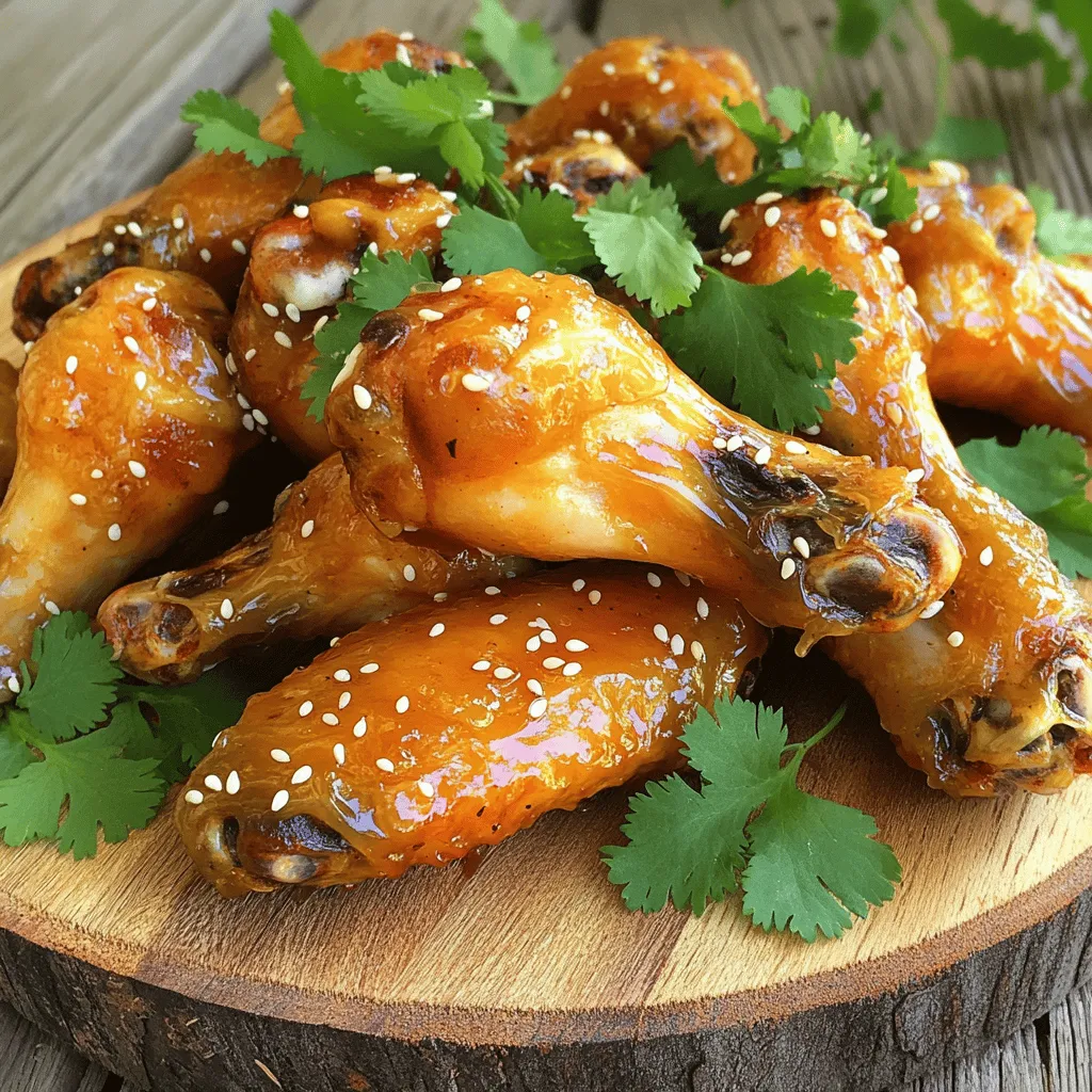 Sweet and Tangy Chicken Wings Delicious Dinner Delight