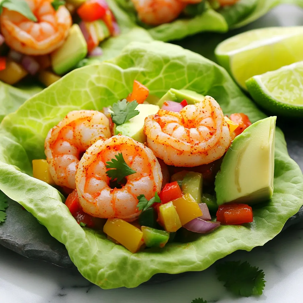 Minute Cajun Shrimp Lettuce Wraps Bold and Flavorful Meal