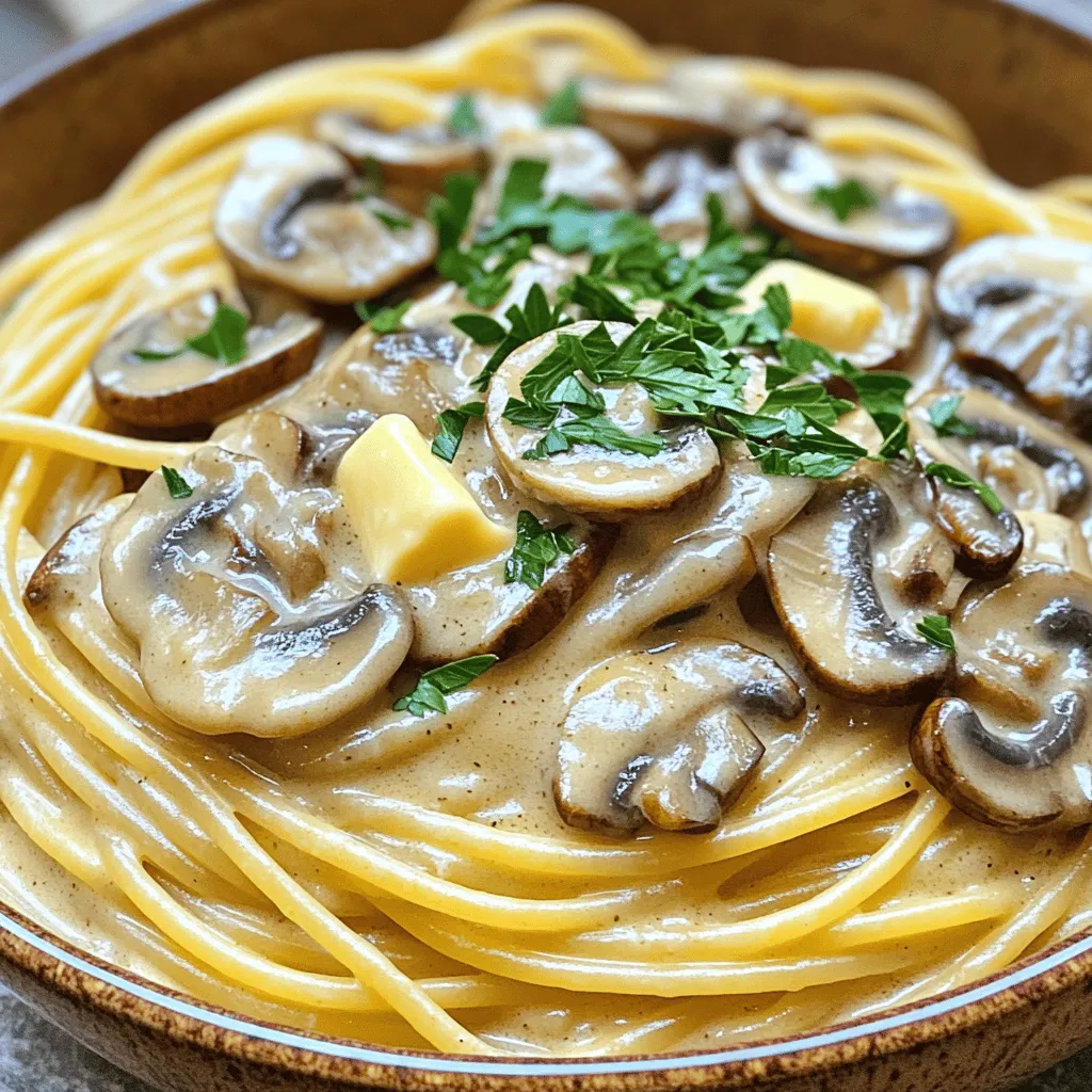 Vegan Mushroom Stroganoff Flavorful and Simple Meal