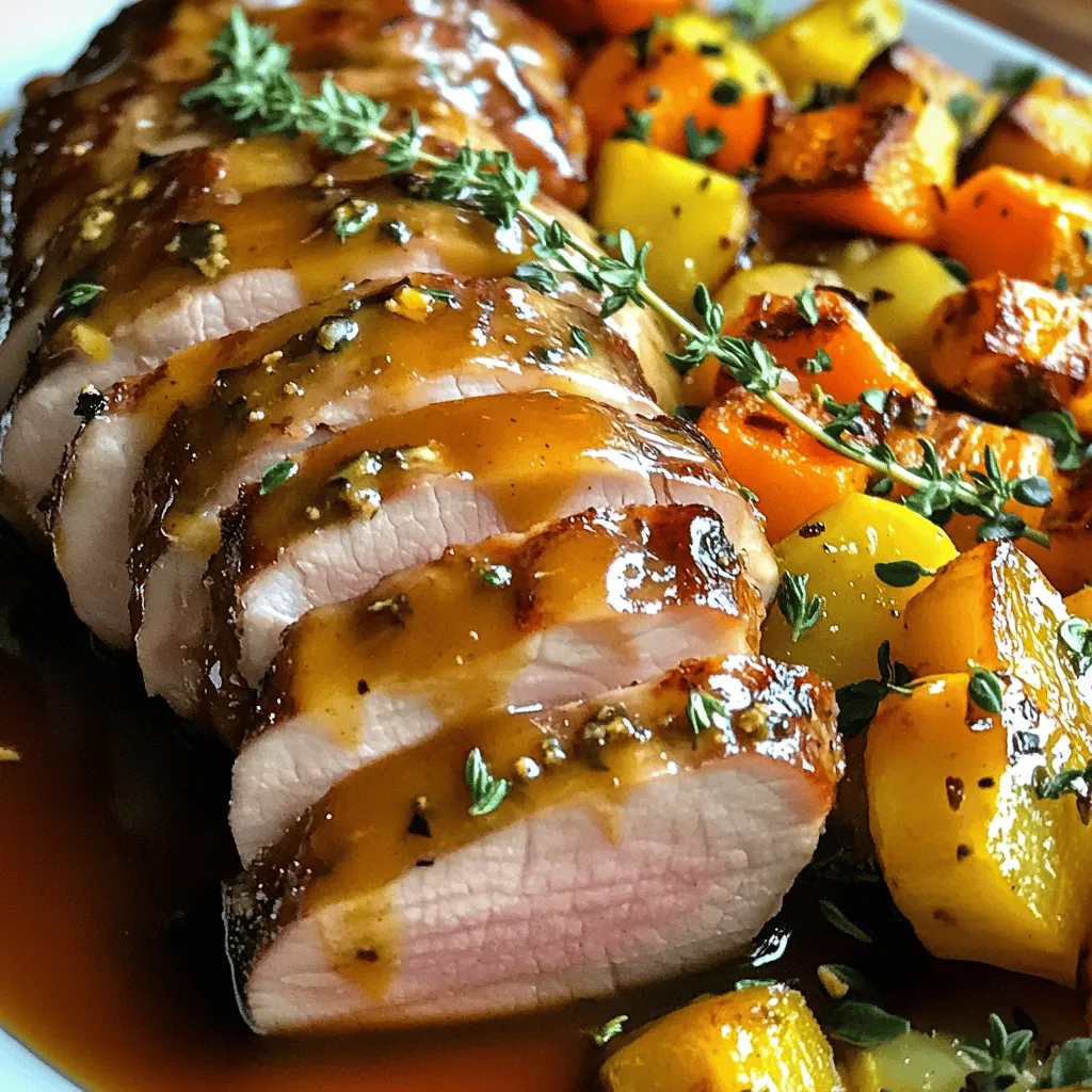 Maple Mustard Pork Tenderloin: A Flavorful Culinary Delight