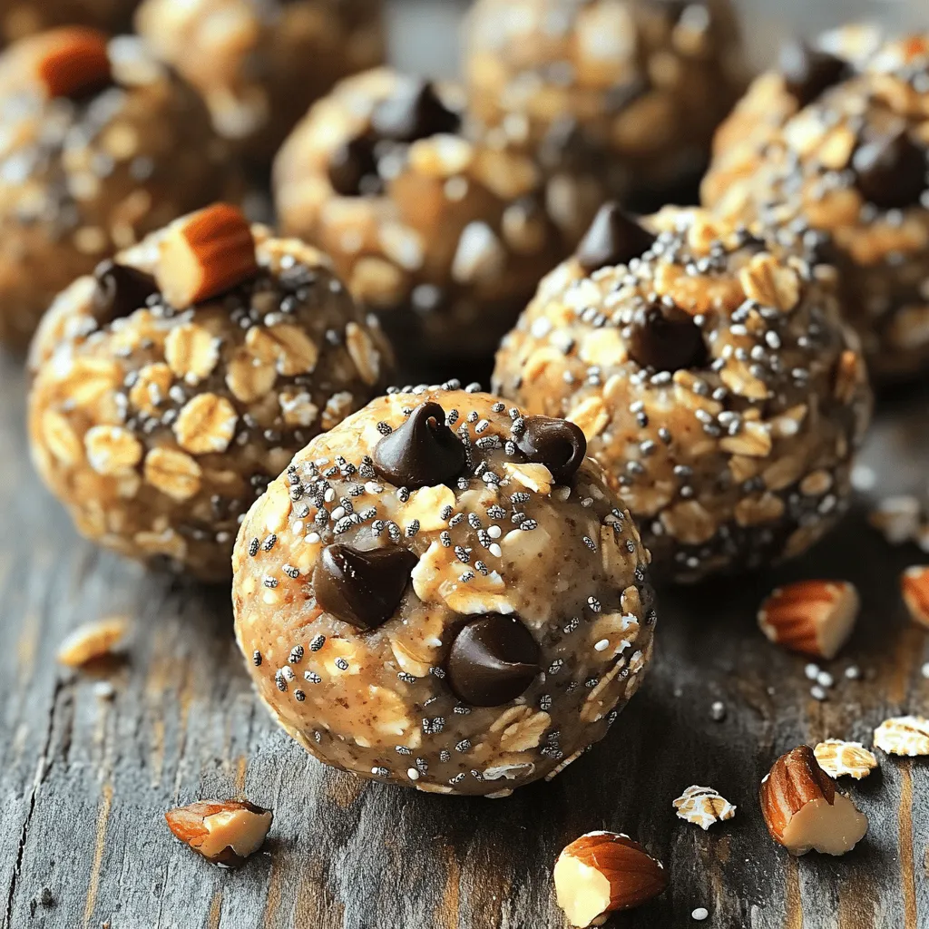 Six Healthy Energy Balls From One Recipe Poster