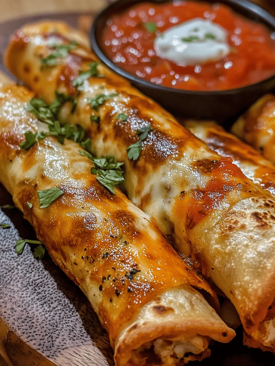 Crispy Chicken Taquitos Delight: A Flavorful Journey into Mexican Cuisine