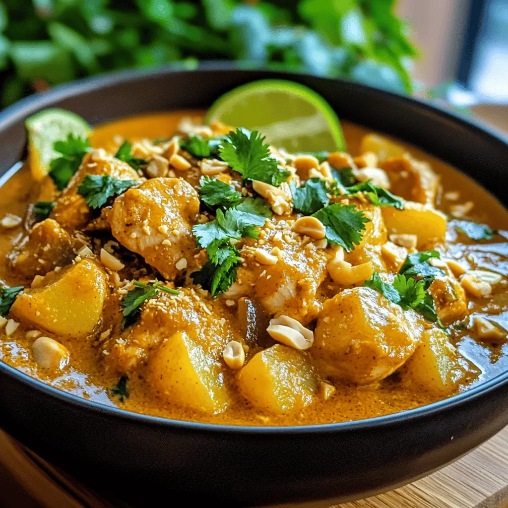 Heavenly Chicken Massaman Curry: A Flavorful Journey into Thai Cuisine