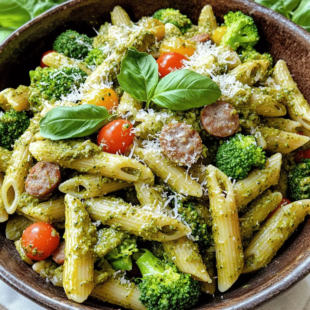 Broccoli and Sausage Pasta Flavorful Family Meal