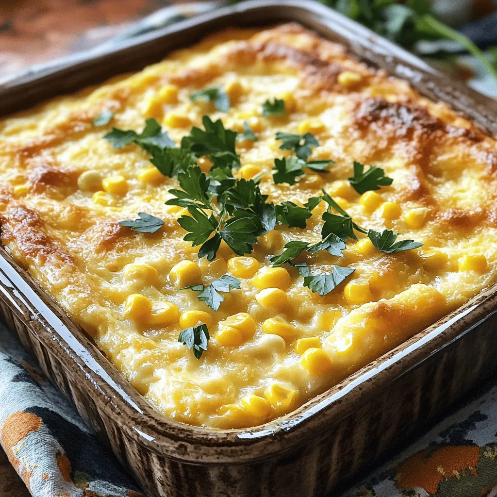Delicious Southern Corn Pudding Comfort Food Delight