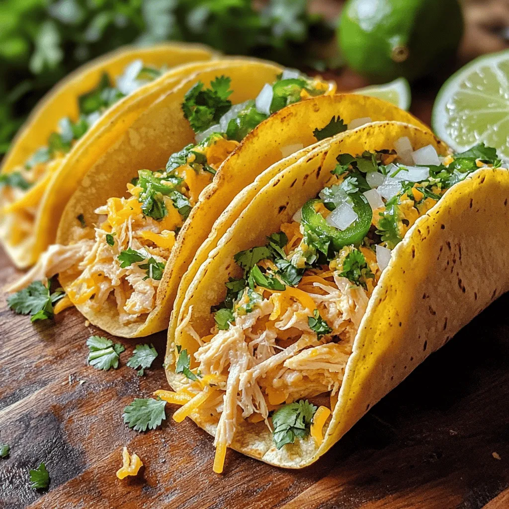 Jalapeño Popper Chicken Tacos Recipe