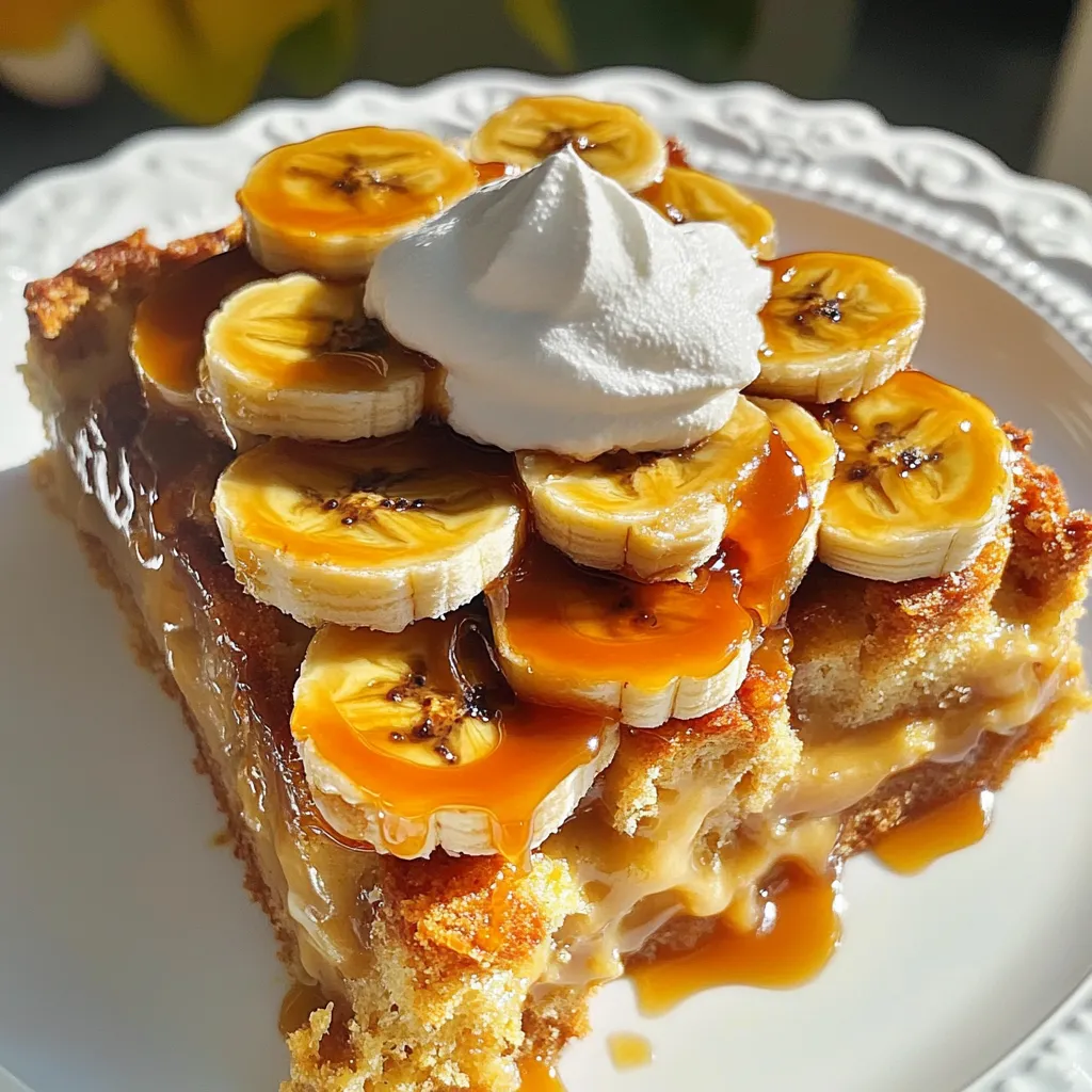 Caramelized Banana Bread Pudding Delightful and Easy
