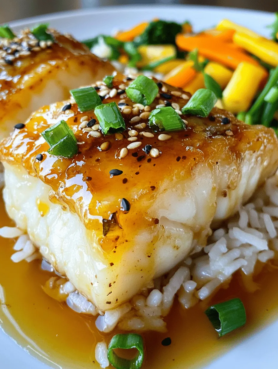 Deliciously Simple Ginger Soy Glazed Cod Recipe