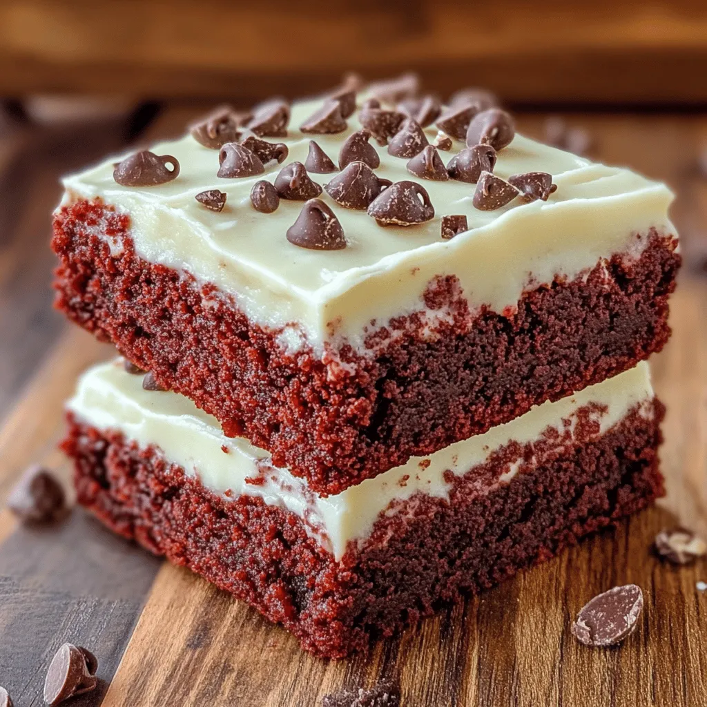 The Best Fudgy Red Velvet Brownies: A Decadent Delight