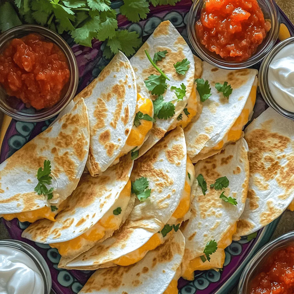 Crispy Mini Cheese Quesadillas Quick and Tasty Snack