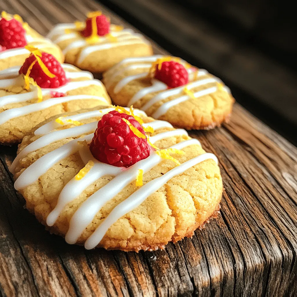 Lemon Raspberry Cookies Delightful and Easy Recipe