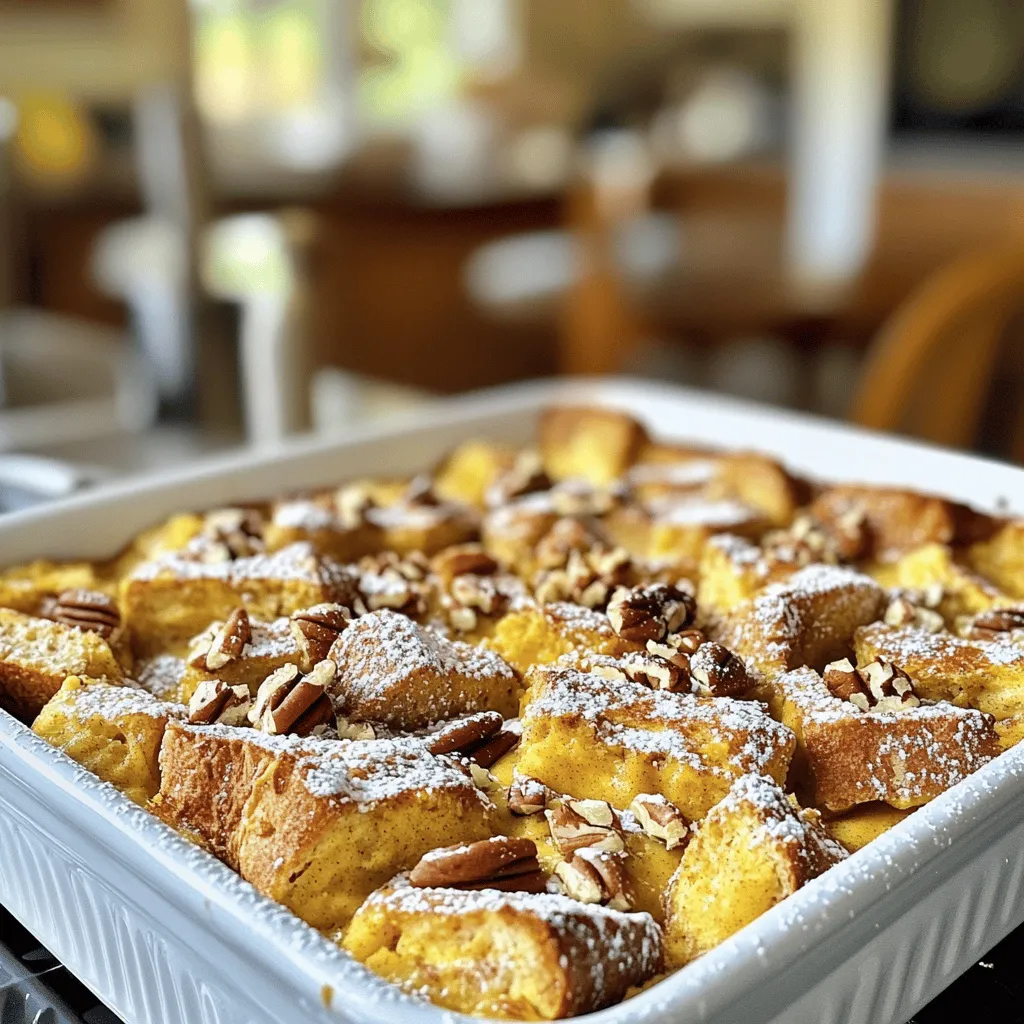 Pumpkin Spice French Toast Casserole Delight Recipe