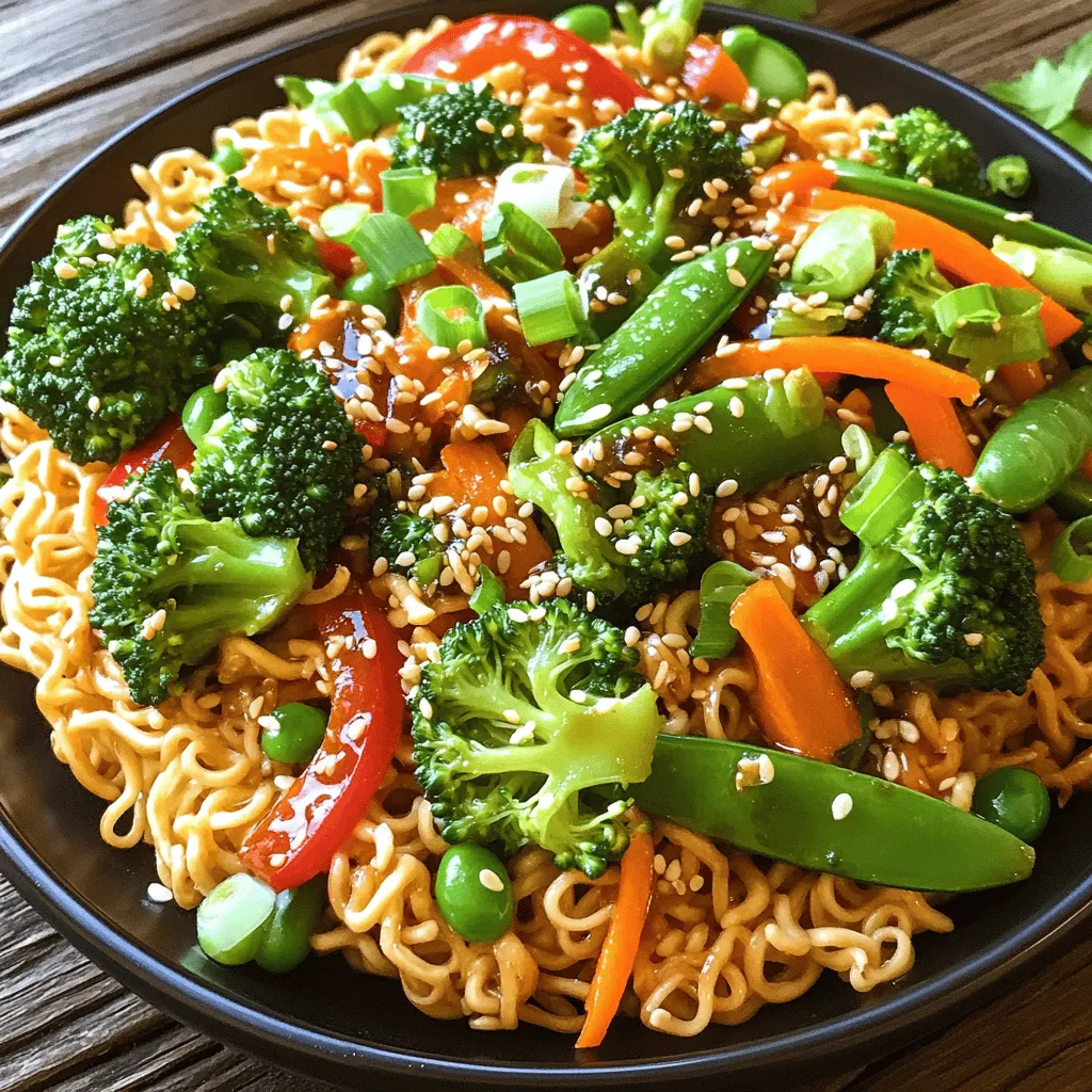Ramen Noodle Stir Fry Flavorful and Simple Recipe