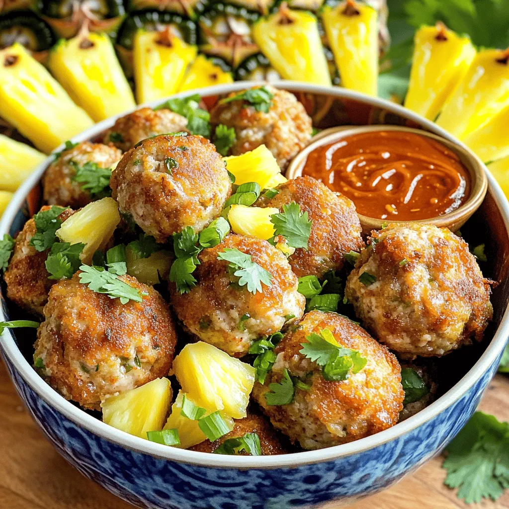 Sweet Chili Pineapple Meatballs Flavorful and Easy Dish