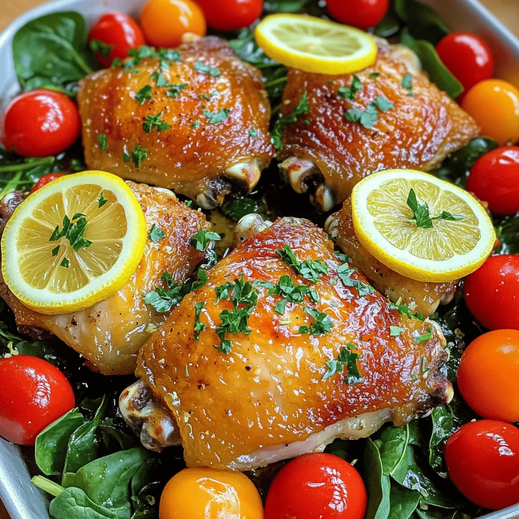 One-Pan Lemon Garlic Chicken Simple and Delicious Meal