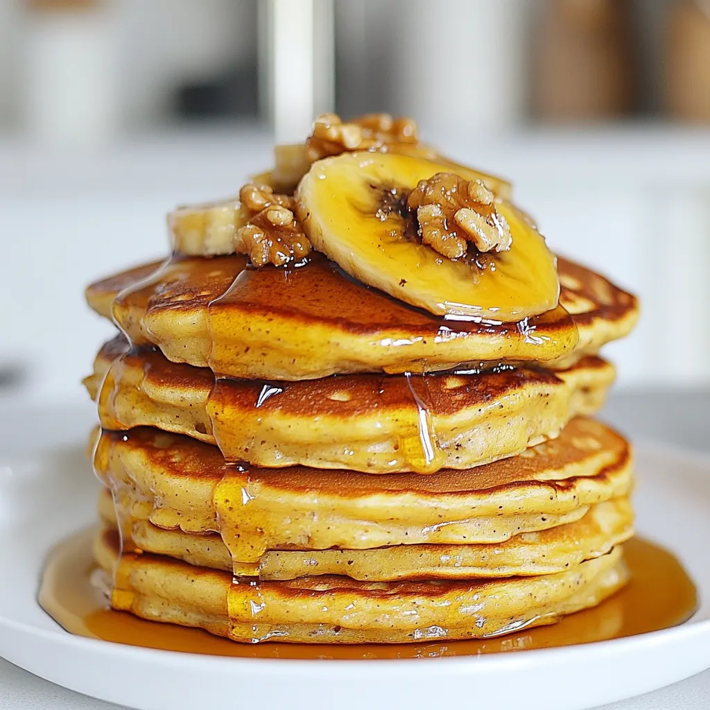 Caramelized Banana Pancakes Delightful and Easy Recipe