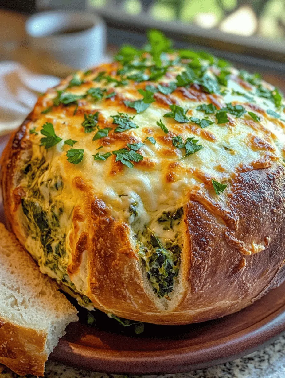 Spinach &#038; Artichoke Stuffed Bread Recipe