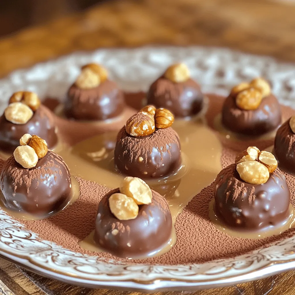 Creating these 5-Ingredient Ferrero Rocher desserts is simple and fun. Just gather these items.