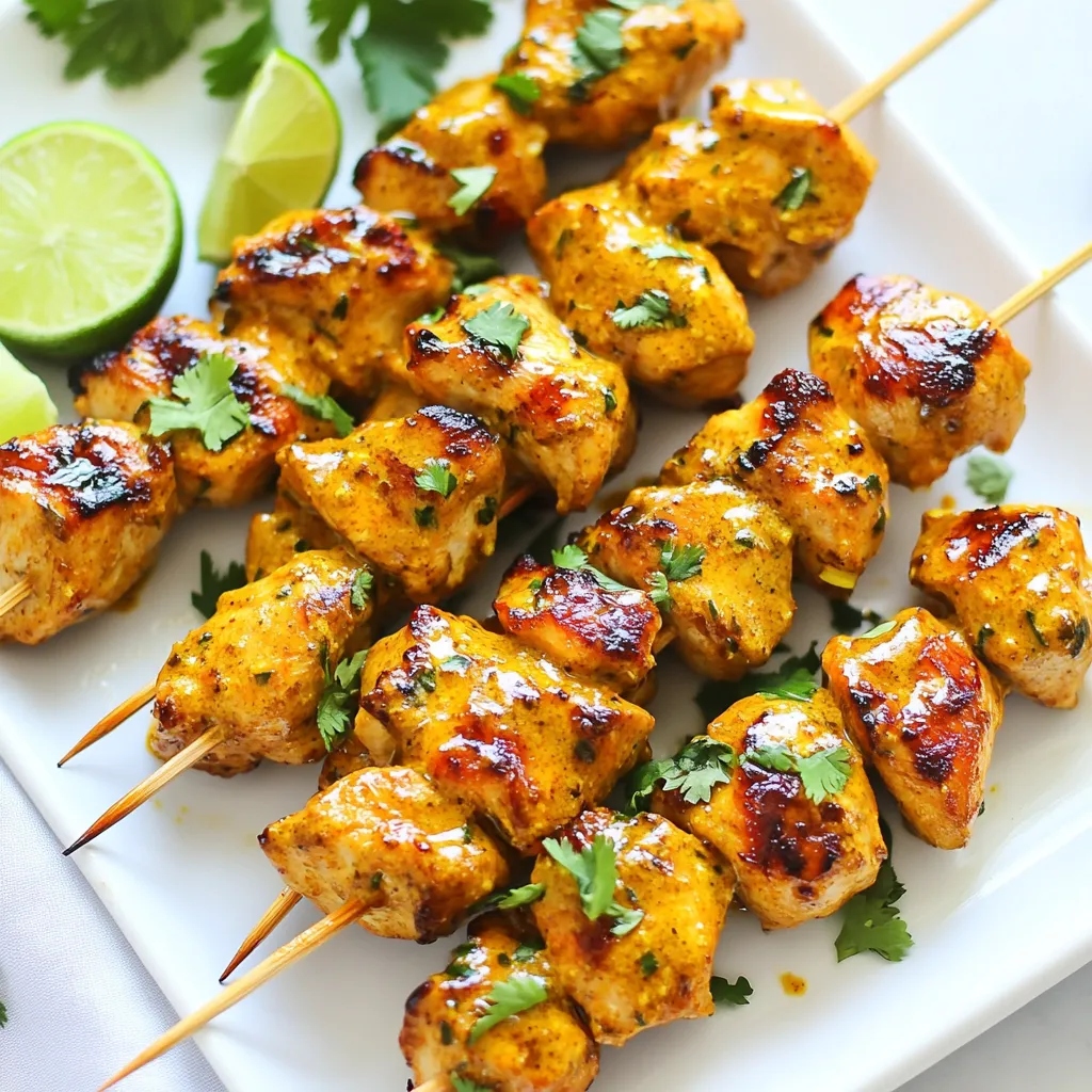 Savory Satay Chicken Skewers Quick and Easy Recipe