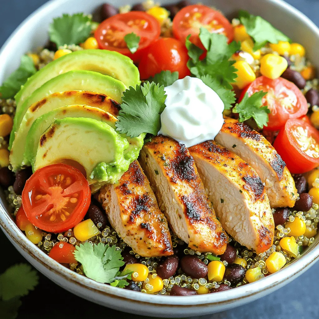 Cilantro Lime Chicken Burrito Bowls Flavorful Meal Prep