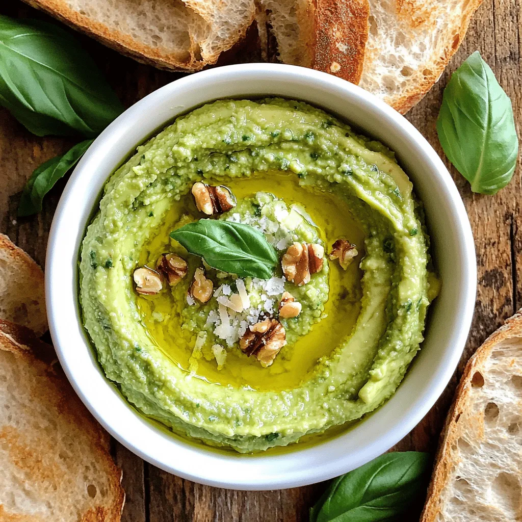 Avocado Basil Pesto Flavorful and Quick Recipe