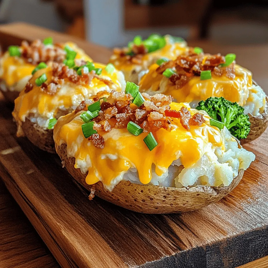 Premium Loaded Twice Baked Potatoes: A Comfort Food Classic