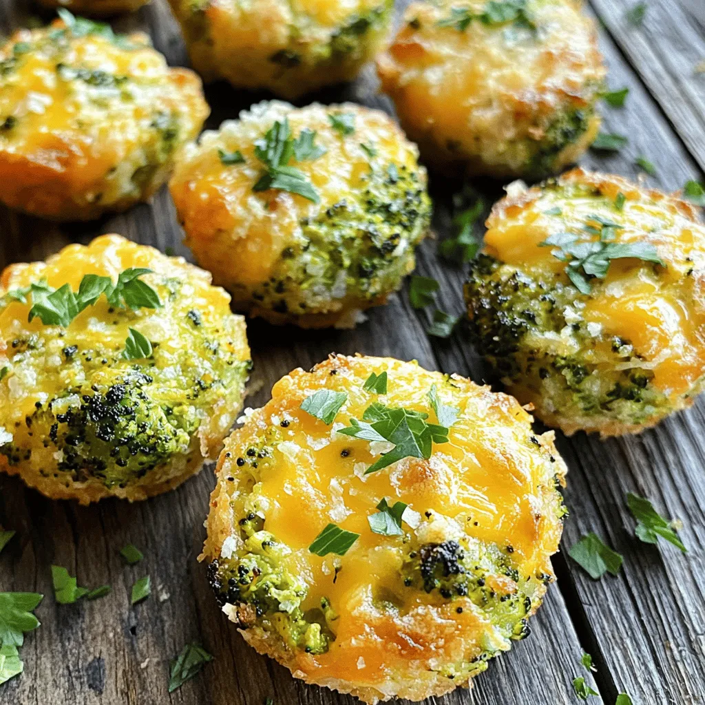 Cheesy Roasted Broccoli Bites Flavorful and Easy Snack