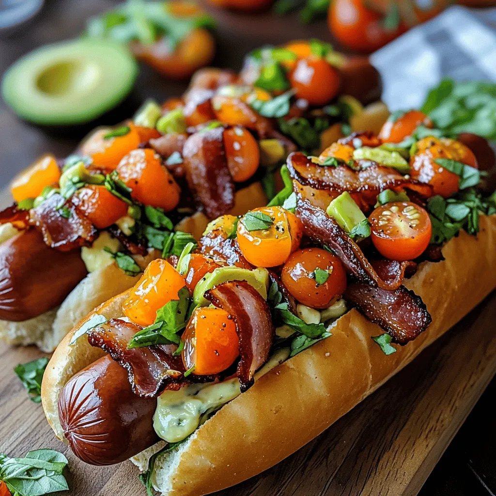 Gourmet BLT Hot Dogs: A Delicious Twist on a Classic Favorite