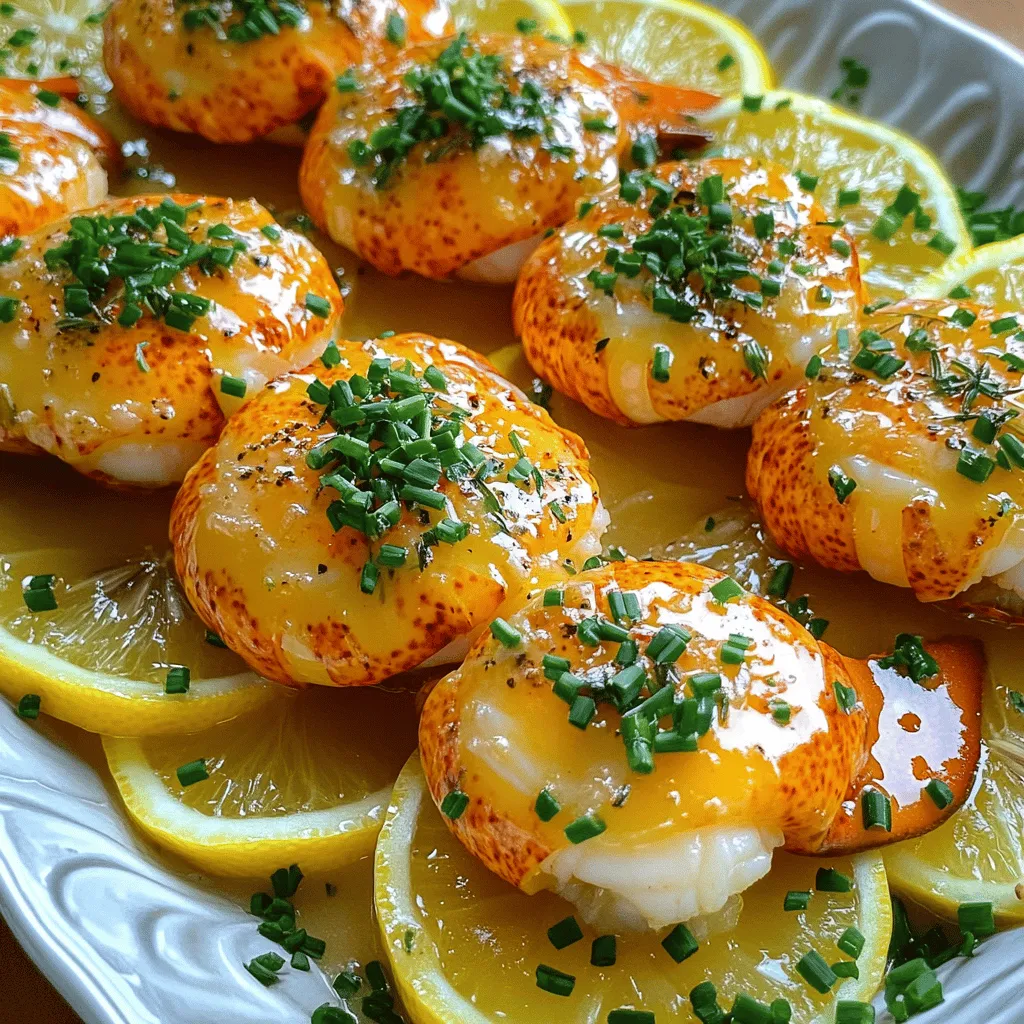 Butter Poached Lobster Tails Simple and Flavorful Dish