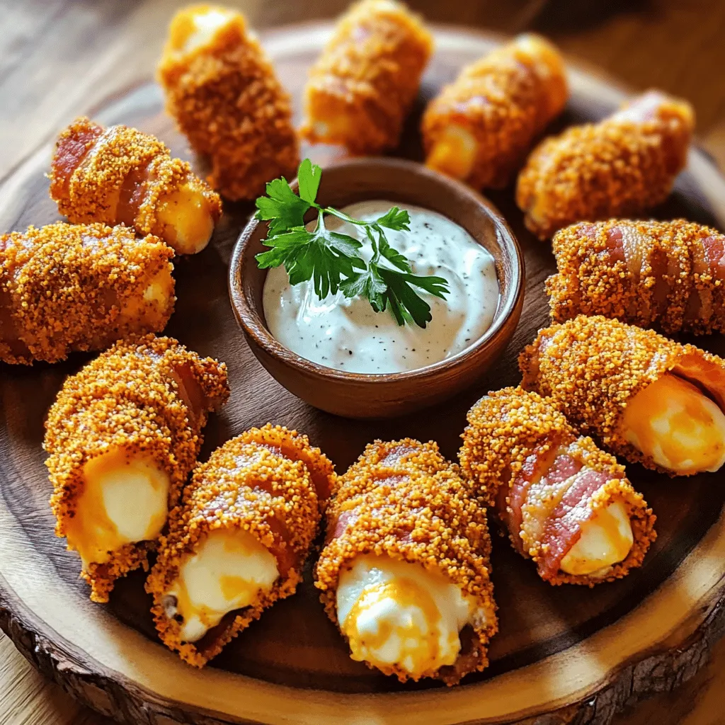 Snack Time Just Got Spicy with Bacon-Wrapped Mozzarella