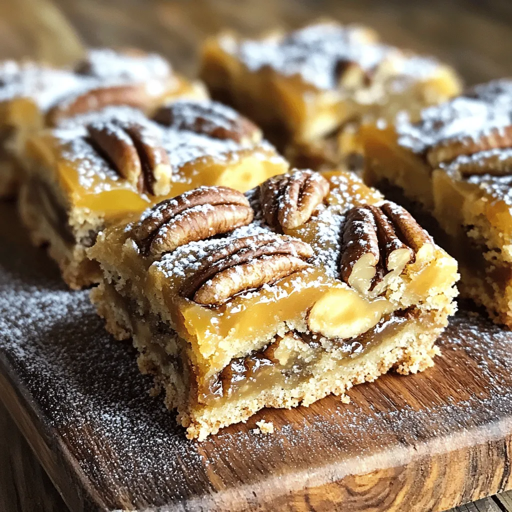 Caramel Pecan Banana Bread Bars Easy and Delicious Treat