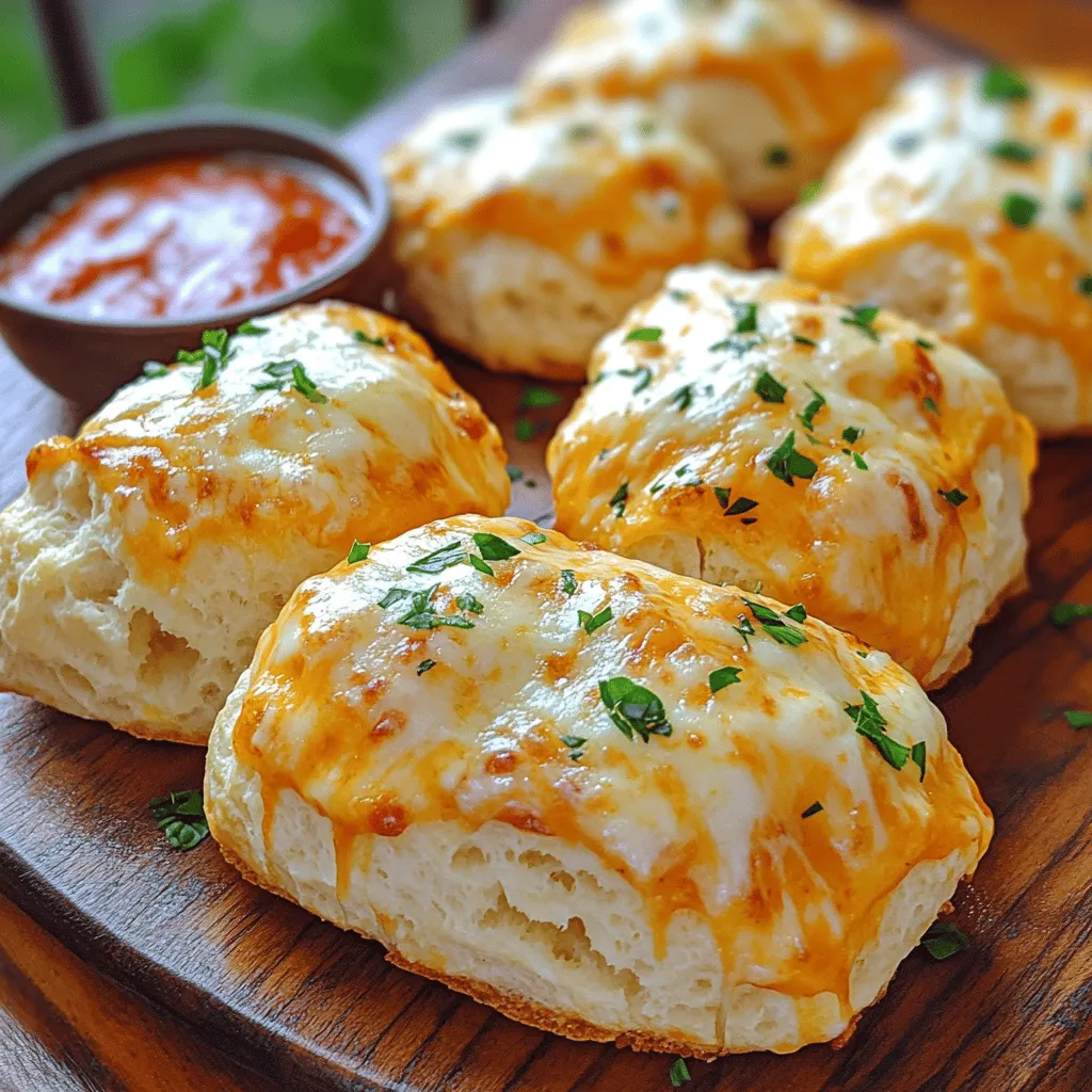 Pillsbury Biscuit Garlic Butter Cheese Bombs Delight