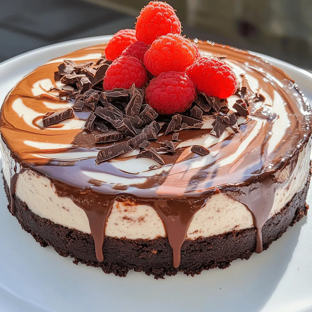 Junior&#8217;s Chocolate Mousse Cheesecake Delight Recipe
