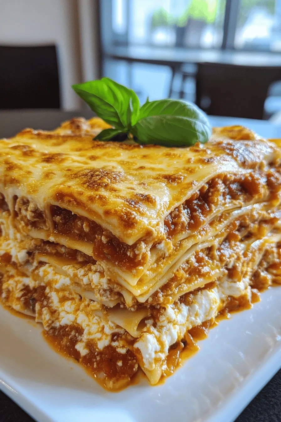 Easy Breezy Lasagna Recipe