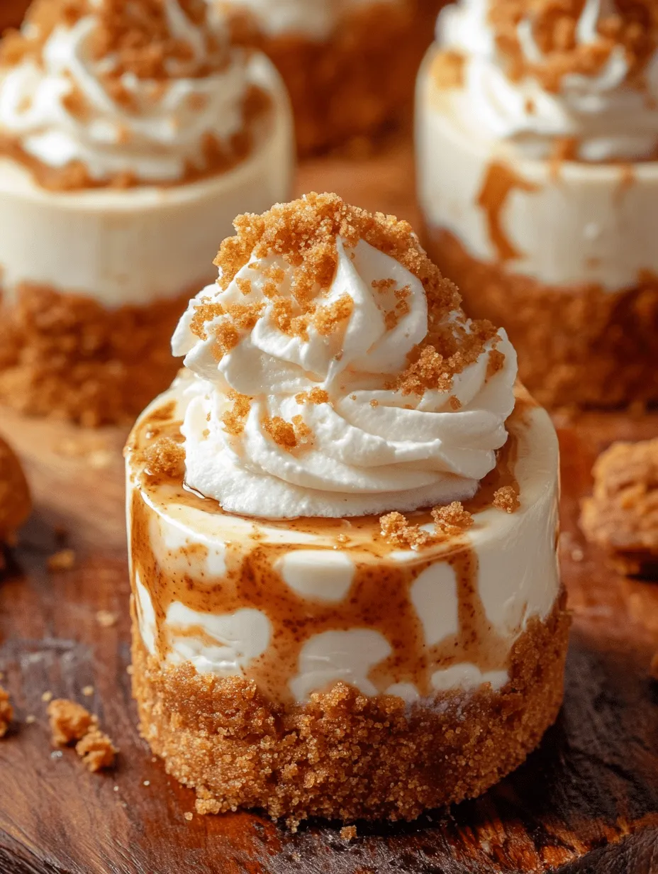 Biscoff Bliss Mini Cheesecakes: A Heavenly Dessert Experience