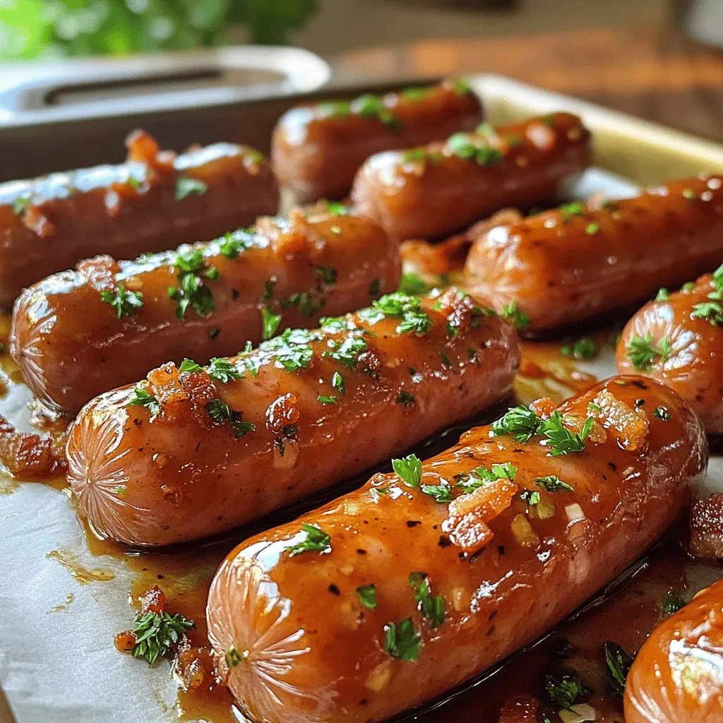 Smoky Party Poppers with Sweet BBQ Glaze: A Flavorful Addition to Your Gatherings