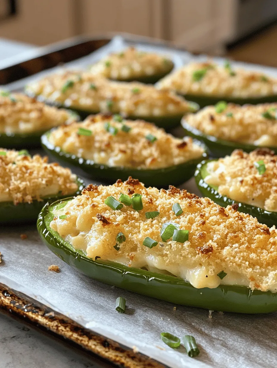 Transforming Leftovers: Delicious Leftover Mac &#8216;n&#8217; Cheese Stuffed Jalapeños Recipe