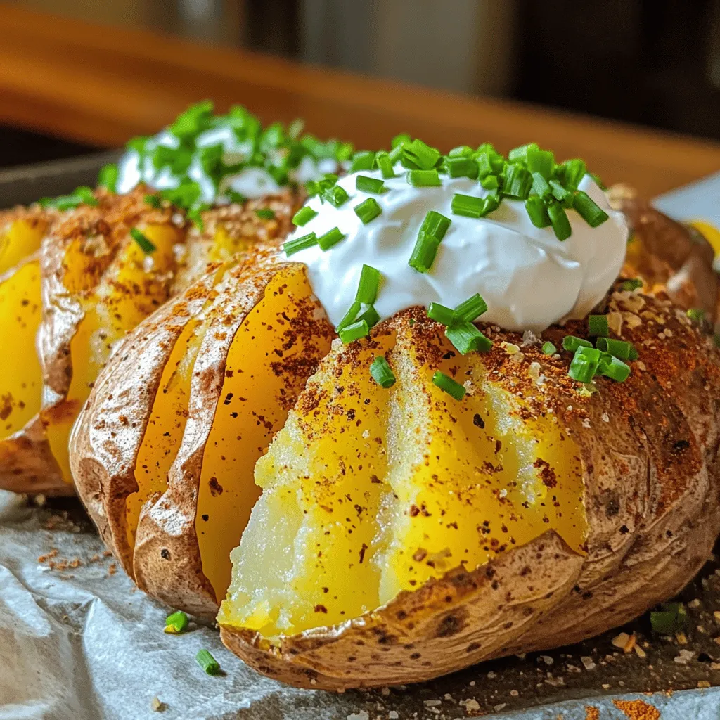 Air Fryer Baked Potatoes Crispy and Delicious Every Time